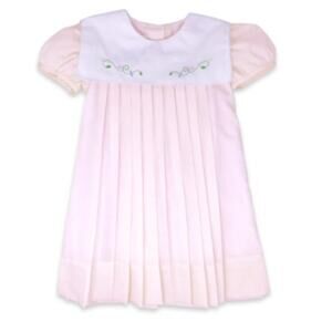 Lullaby Set- Vintage dress- Pink floral‎ 3T Blessings Pink Floral Vintage Dress